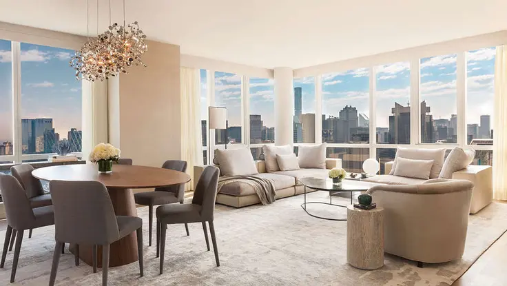 Watch the Future NYC Skyline Unfold from Manhattan View; High-Floor ...